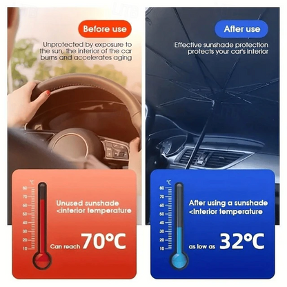 Car Windshield Sun Shade Umbrella