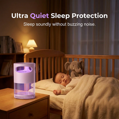 🦟SUMMER HOT SALE 50% OFF! 🔇UV Mosquito Killer Lamp – quiet, USB, chemical! 🌙